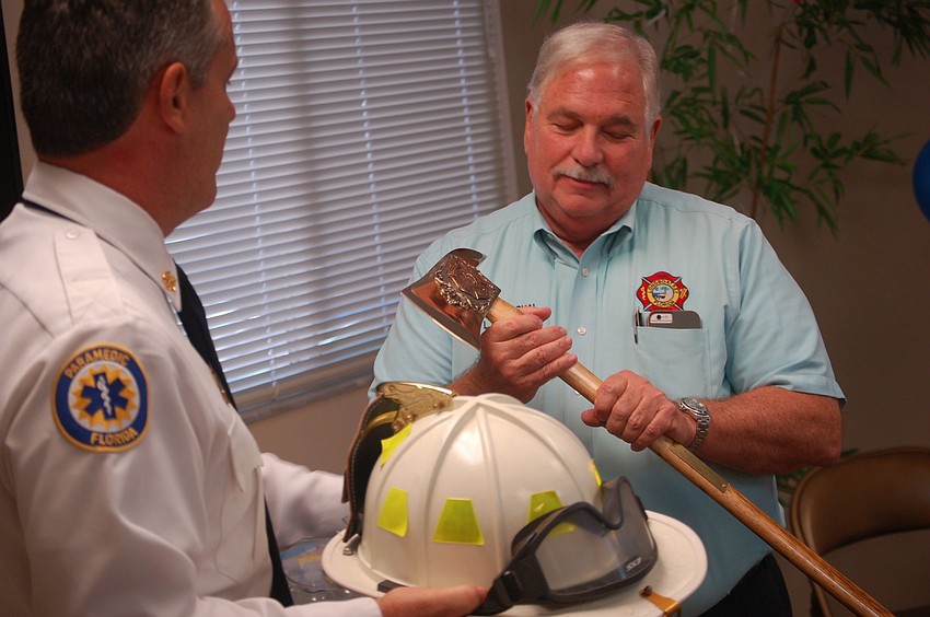 Fire Marshal Lou Gagliardi retired after a career as a first responder.