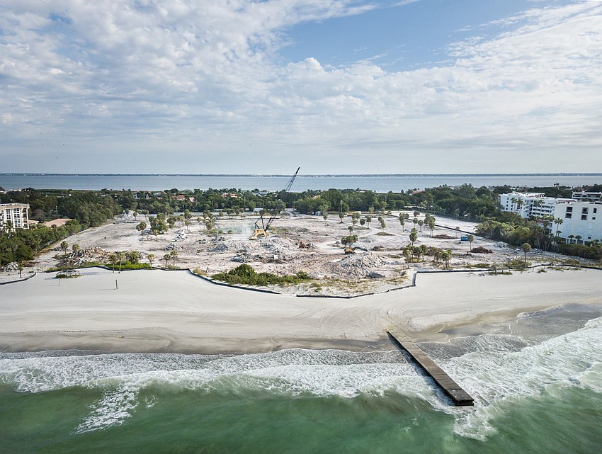 With the final piece of the Colony Beach & Tennis Club demolished, all that remained of the once-thriving site was a 17-acre empty lot and a few piles of rubble and debris.