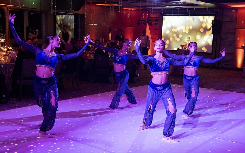 Entertainment was provided by the Sarasota Ballet's Studio Company and the Margaret Barbieri Conservatory.