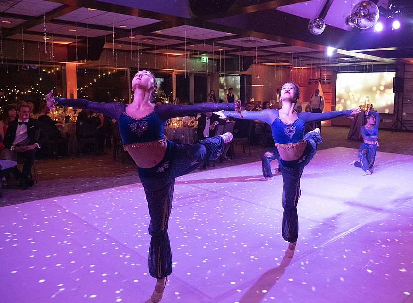 Entertainment was provided by the Sarasota Ballet's Studio Company and the Margaret Barbieri Conservatory.