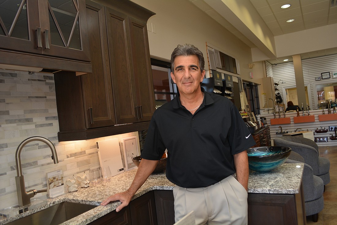 Lakewood Ranch&#39;s Nick Racanelli brings his home remodeling experience to a retail operation, The Kitchen Source. It focuses on cabinetry and remodels of bathrooms and kitchens, as well as other storage-related needs.
