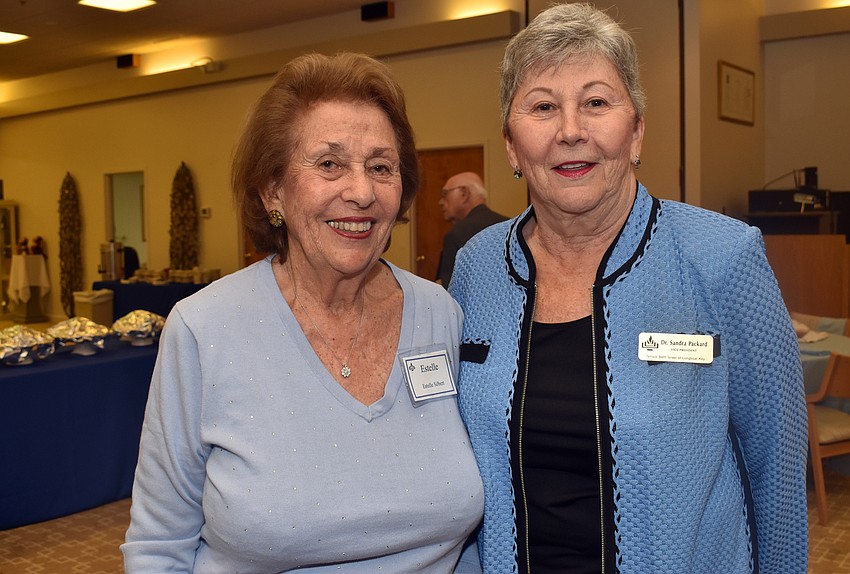 Estelle Silbert and Sandra Packard