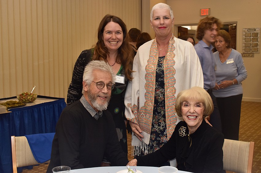 Gary Kaplan, Lisa Mirman and Jody and Doris Kaplan