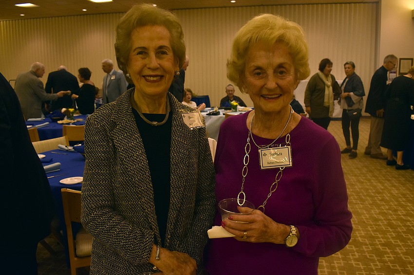 Betty Levi and Barbara Blumenthal