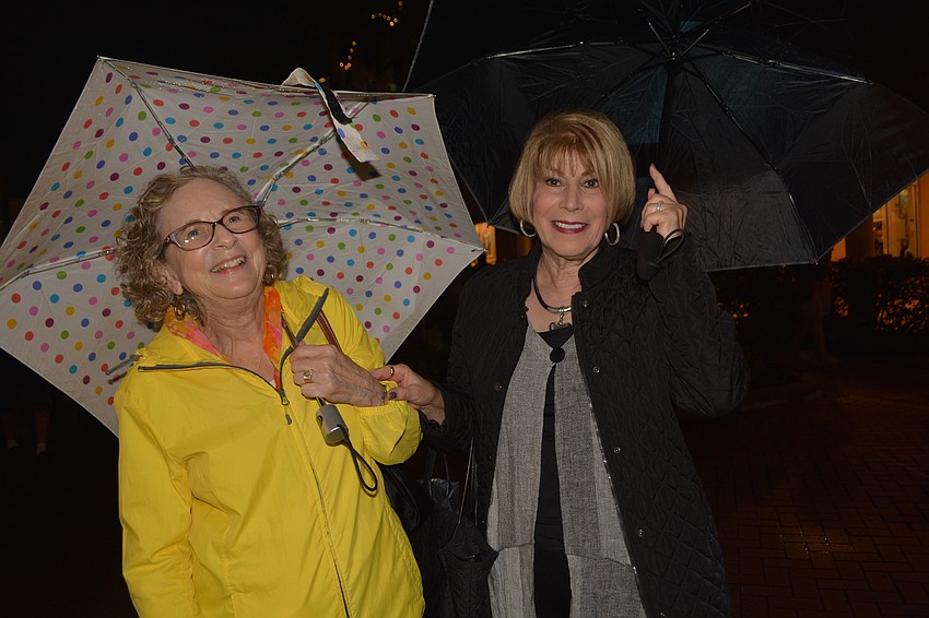 Lakewood Ranch's Marcy Miller brought her friend Marsha Chalfin, who was visiting the area, to Music on Main while they awaited their dinner reservations at The Grove restaurant.