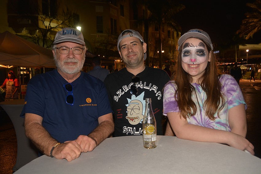 Three generations of the Casadonte family enjoyed the night together. Joe Casadonte, who works as Schroeder-Manatee Ranch's director of Information Technology, came with his son, Joe, and granddaughter, Frankie.