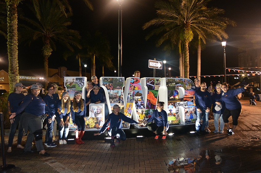 Lakewood Ranch ambassadors pose for a group shot in front of the 