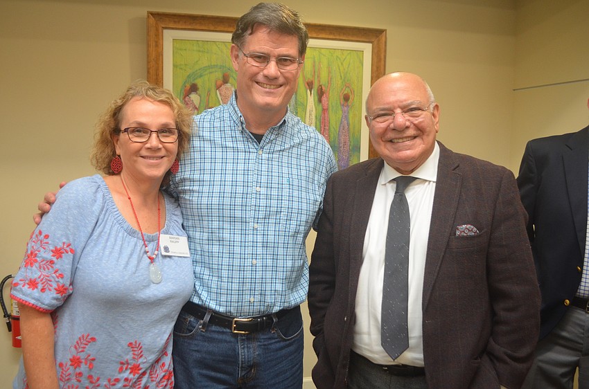 Marian Raupp, Ken Raupp and Isaac Azerad