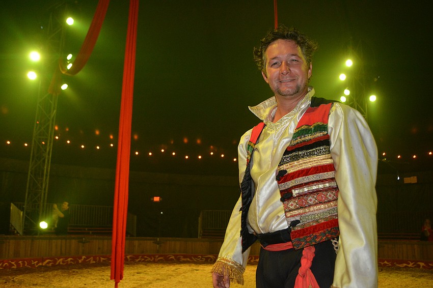 Olissio Zoppe performed for the first time in his native Sarasota.