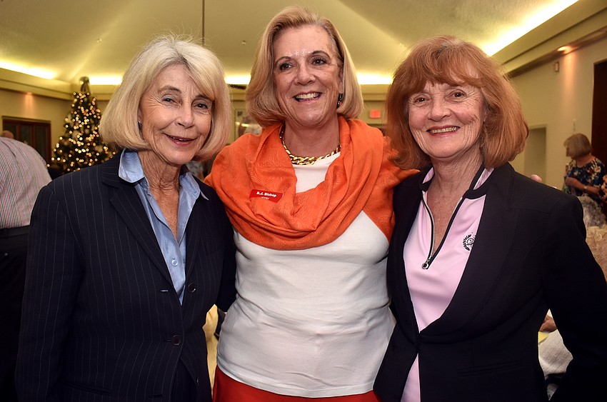 Sue Bassett Klauber, BJ Bishop and Becky Jones