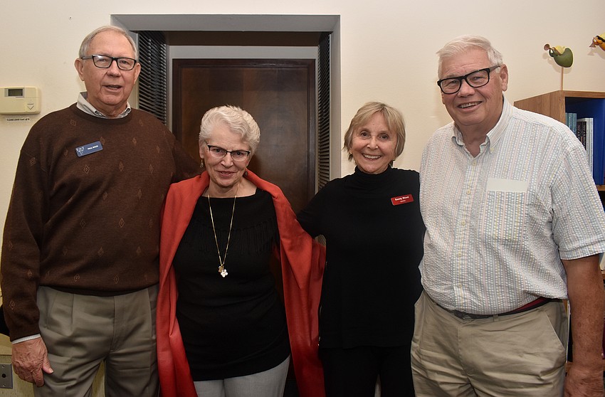 Paul Wood, Gloria Detwiler, Sandy Wood and John Holtzermann