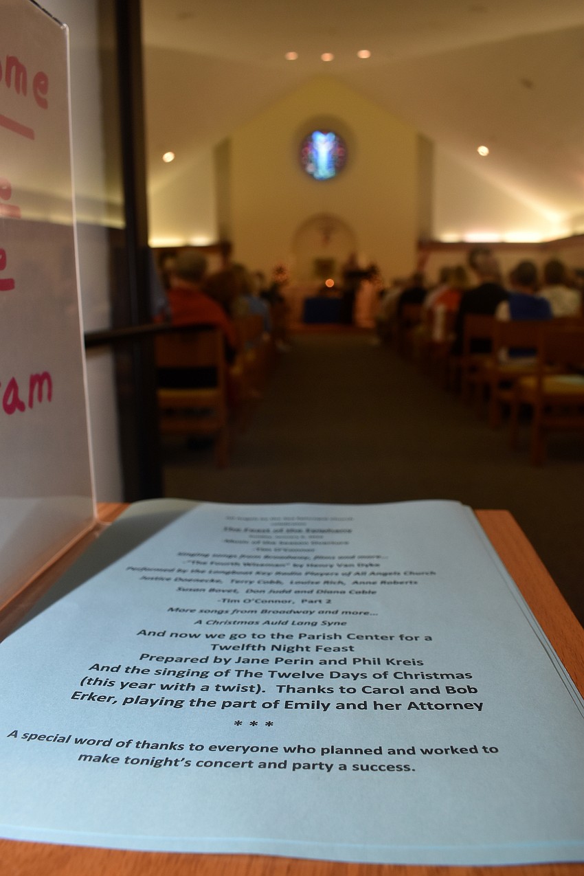 All Angels by the Sea Episcopal Church celebrated Epiphany with a concert Jan. 6.