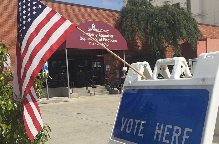 Information on voter registration is available at both the Sarasota Supervisor of Elections office and the Manatee County Supervisor of Elections office.