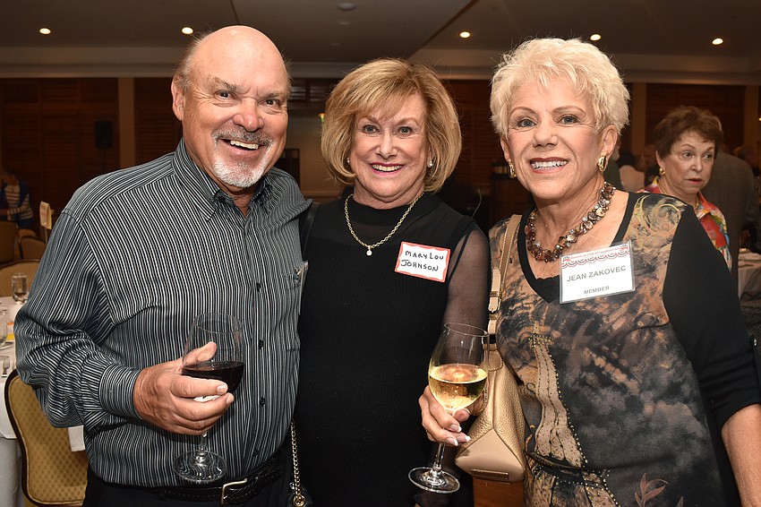 James Zakovec, Mary Lou Johnson and Jean Zakovec