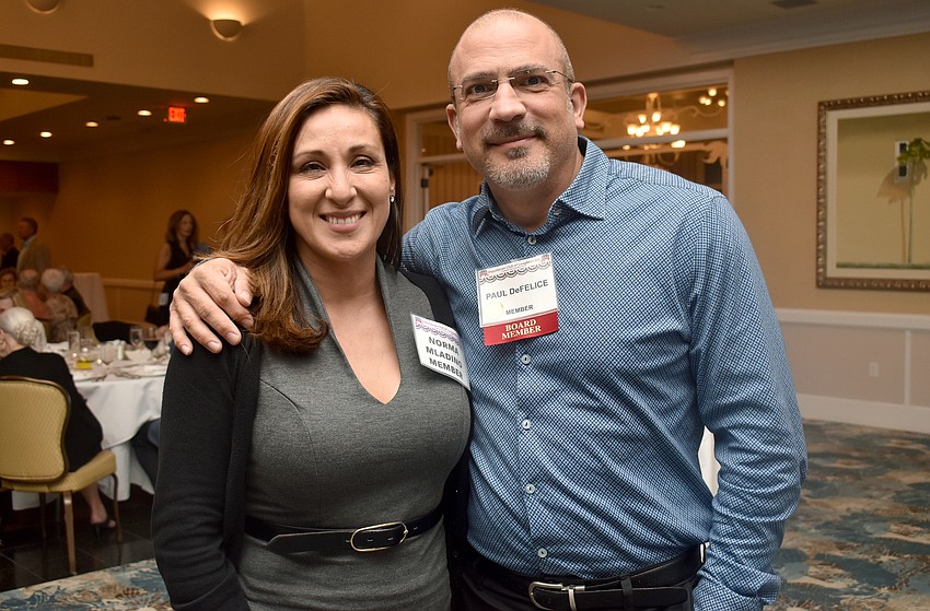 Norma Mladino and Paul DeFelice