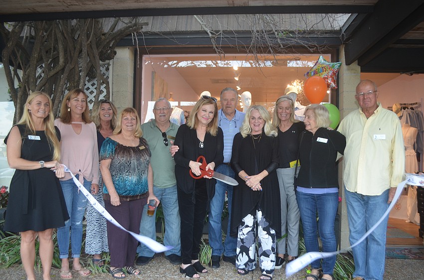 Swell Things cuts the ribbon.