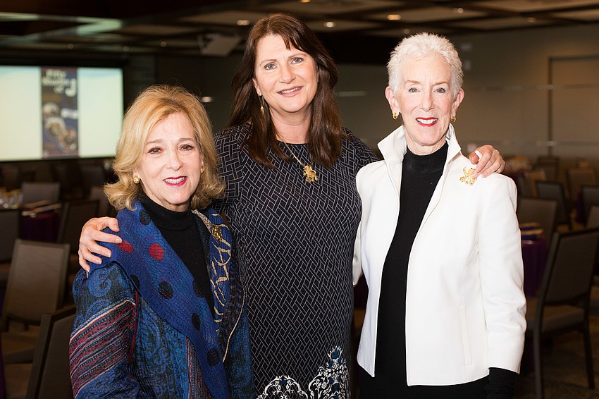 Co-Chairwoman Fremajane Wolfson, Speaker Jeannie Smith and Co-Chairwoman Evie Lichter