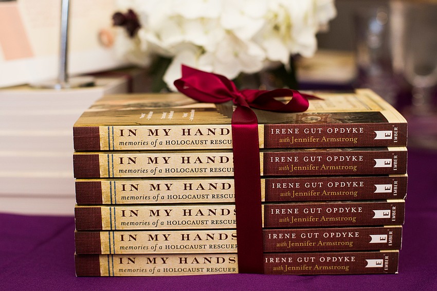 The speaker's mother wrote the book, 