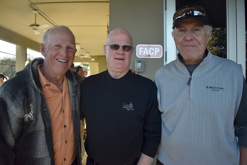 Mike Langlois, David Campbell and John Beeman