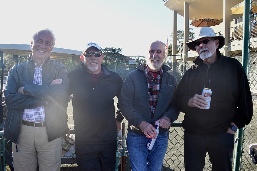 Tom Ivaskiv, Ken Coates, Ron Wedekind and Fred Berg