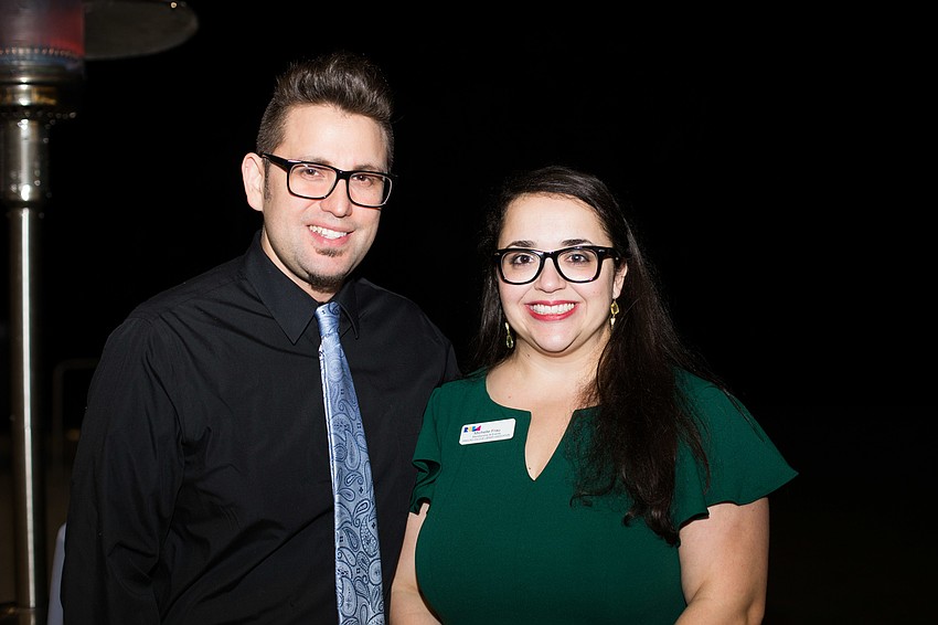 David Kasprzyk and Michelle Frau