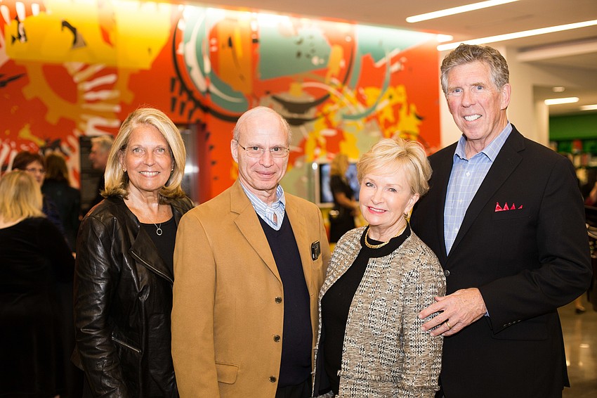 Gail and Joel Morganroth with Barbara and Tom Gardner