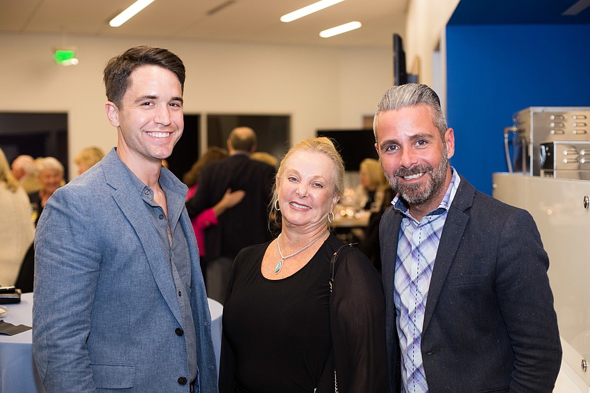 Steven Sanders, Julie Harris and Mike Marraccini
