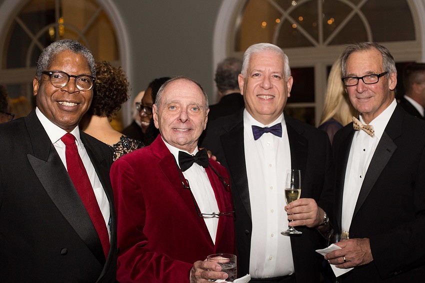 Richard Russ, Alfred Rose, Lou Cohen and Chuck Schivery