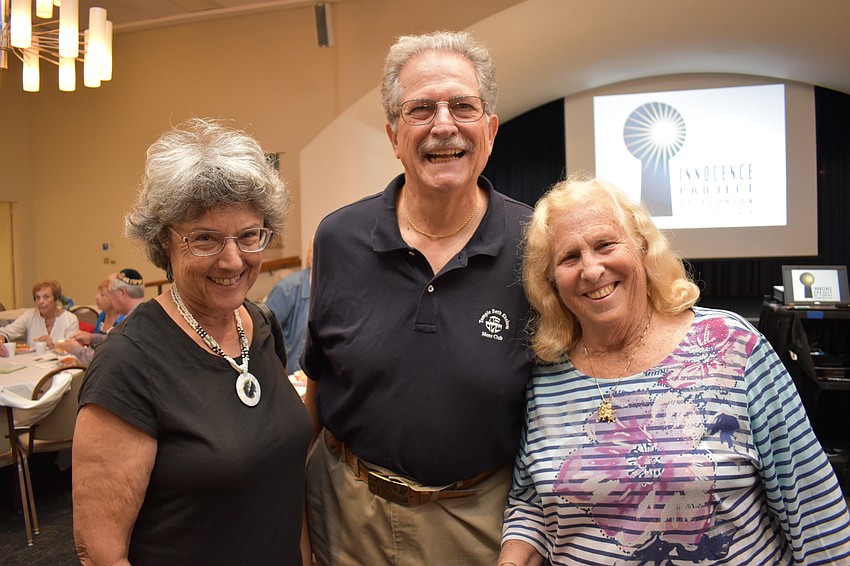 Rosalind Morin, Ted Probst and Belle Probst
