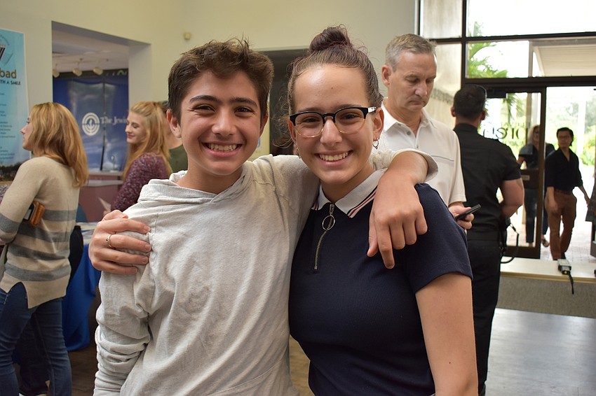 Jonah Seldin-Schneider and Mia Schneider