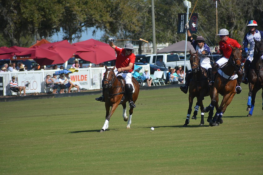 Wrigley Media's Herndon Radcliff breaks ahead of the pack.
