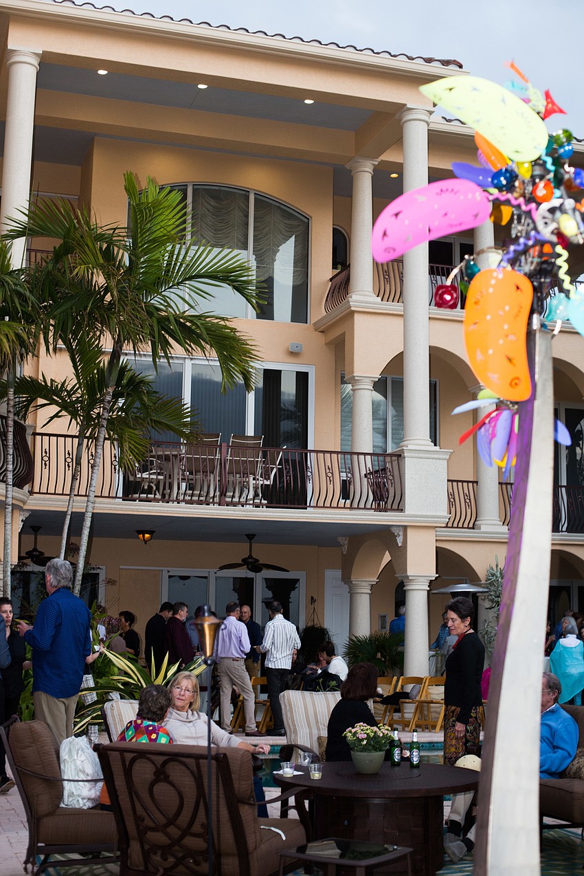 The evening was hosted on Indian Beach.