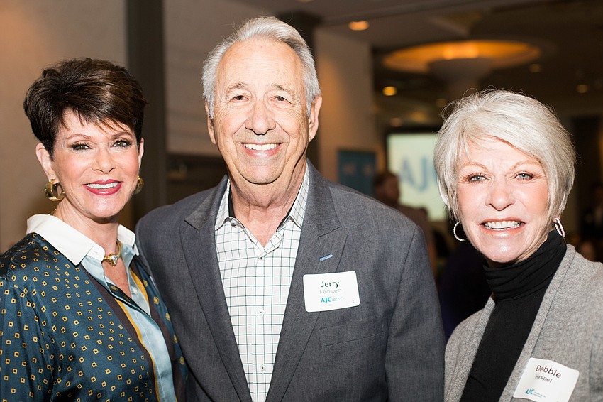 Wendy and Jerry Feinstein with Debbi Haspel