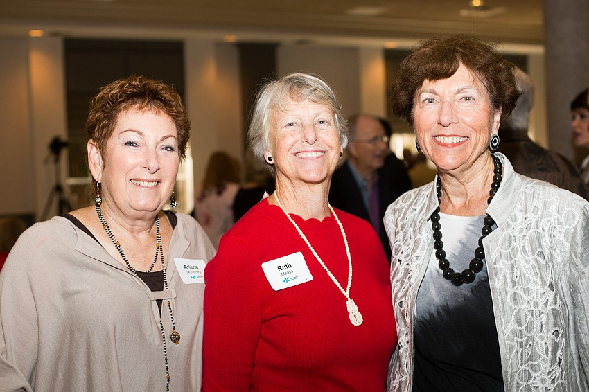 Arlene Skversky, Ruth Maass and Marilyn Bobrin