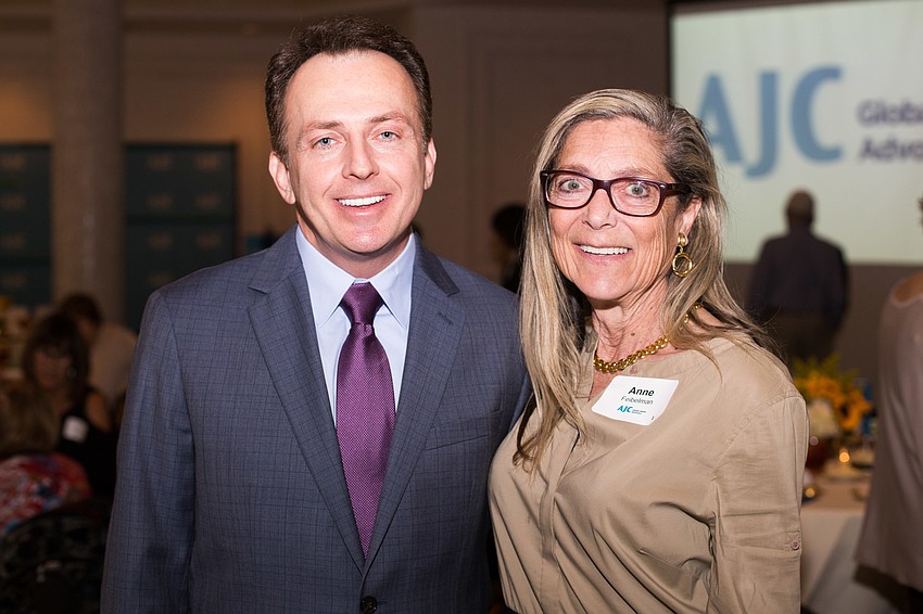 Joseph Gianguzzo and Rabbi Anne Feibelman