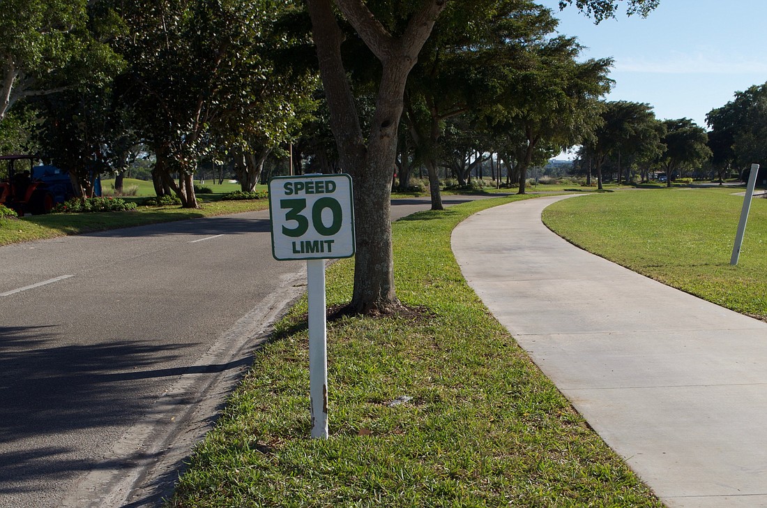 Speed limits of 30 mph exist throughout Bay Isles, though speeding has been an issue for years.