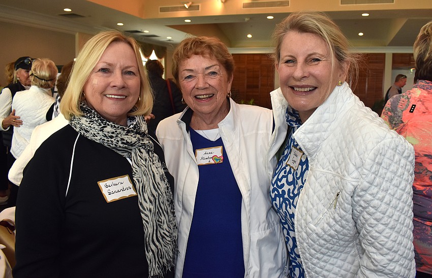 Barbara Sanandres, Anne Flinter and Susan Coyne