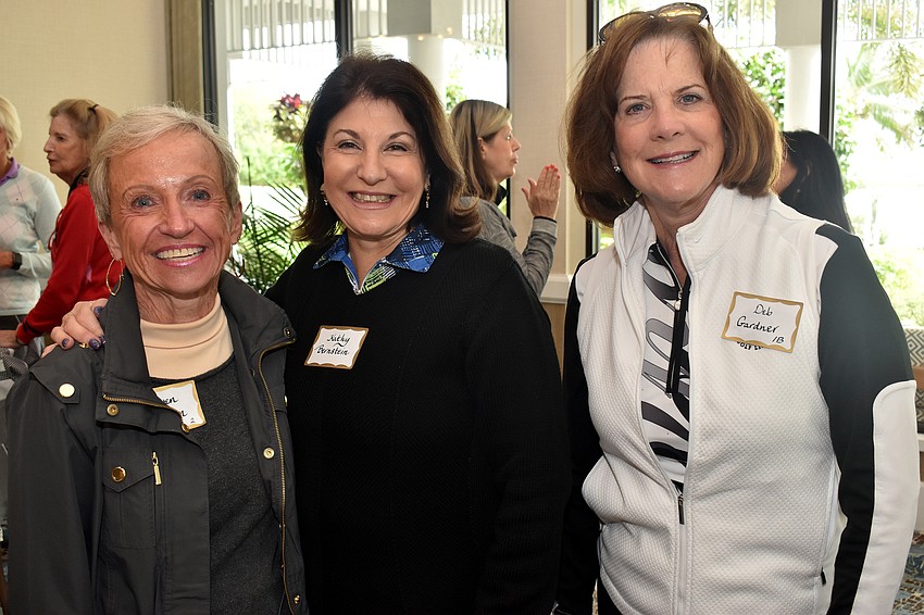 Gwen Watson, Kathy Bernstein and Deb Gardner