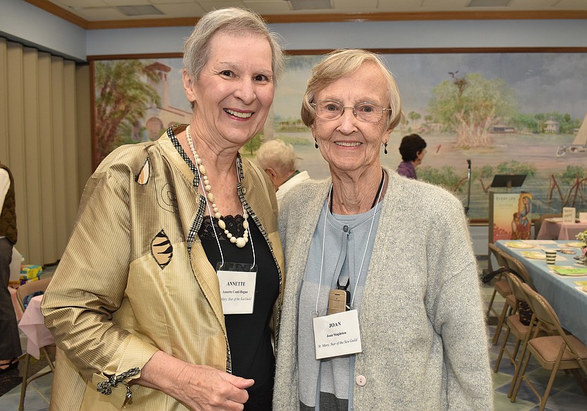 Annette Conti Hogan and Joan Stapleton