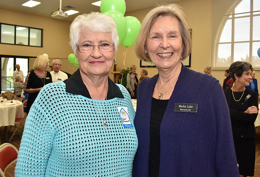 Susan Stuckert and Becky Lohr