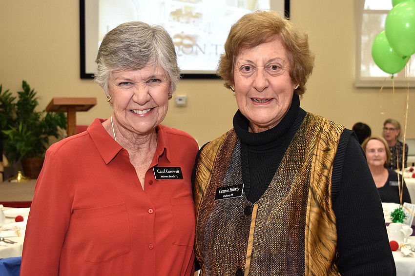 Carol Cornell and Connie Hilwig