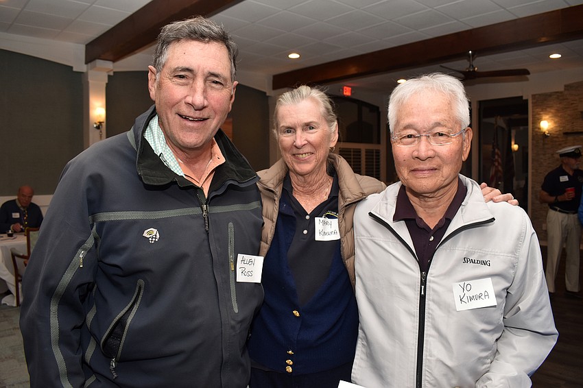 Allen Ross and Mary and Yo Kimura