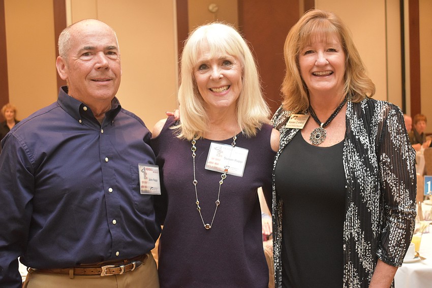 John Rapp and Susan Rapp with Karen Conkel