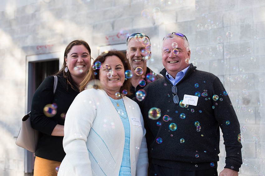 Vickie Brill, Rod Hershberger and Antoinette and Jack Brill