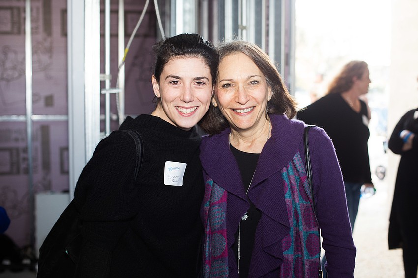 Sammi Brown and Rebecca Bergman