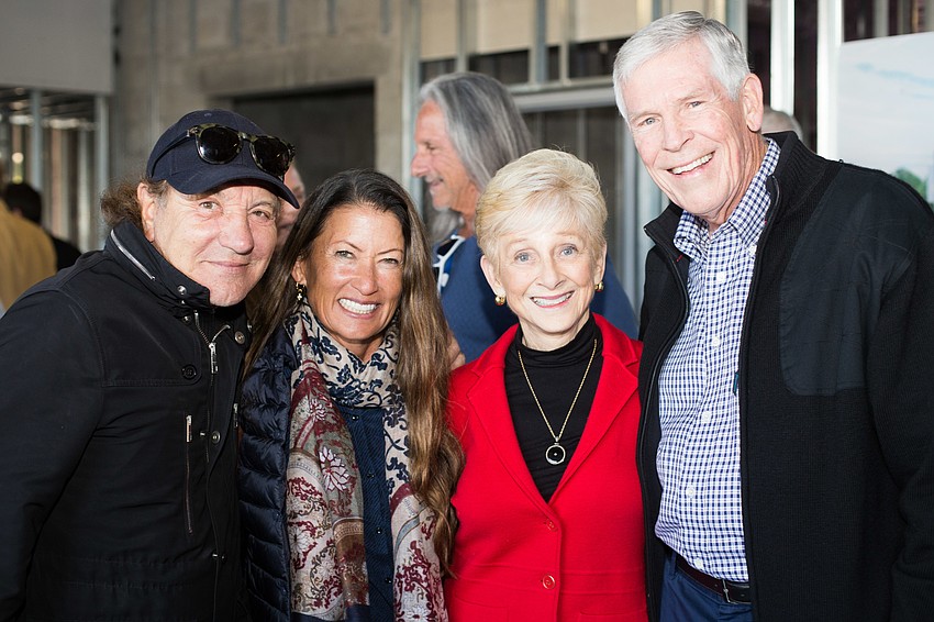 Brian and Brenda Johnson with Priscilla and Sen. Connie Mack