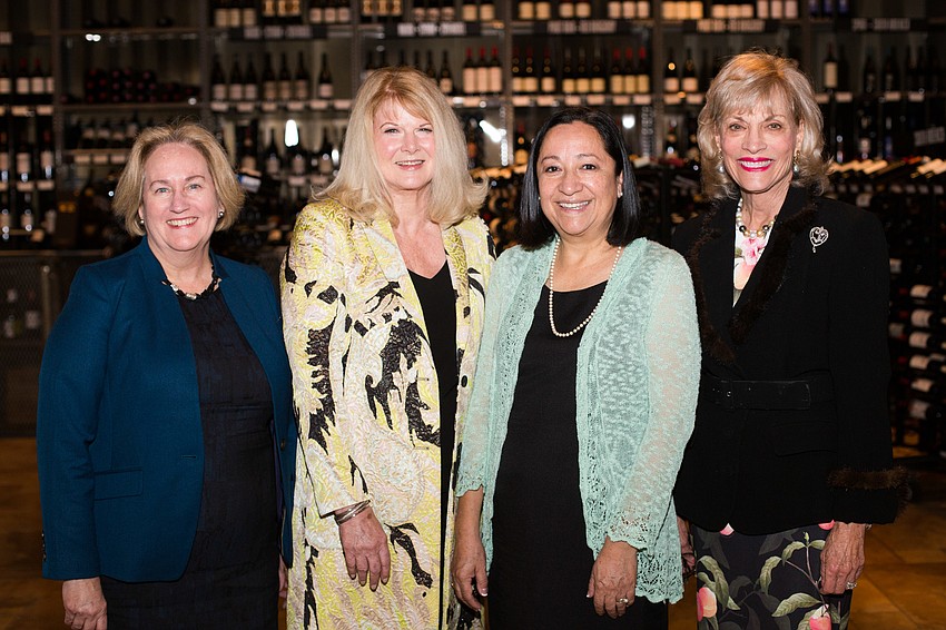 Honorees Julie Leach, Jo Rutstein, Luz Corcuera and Diane Roskamp