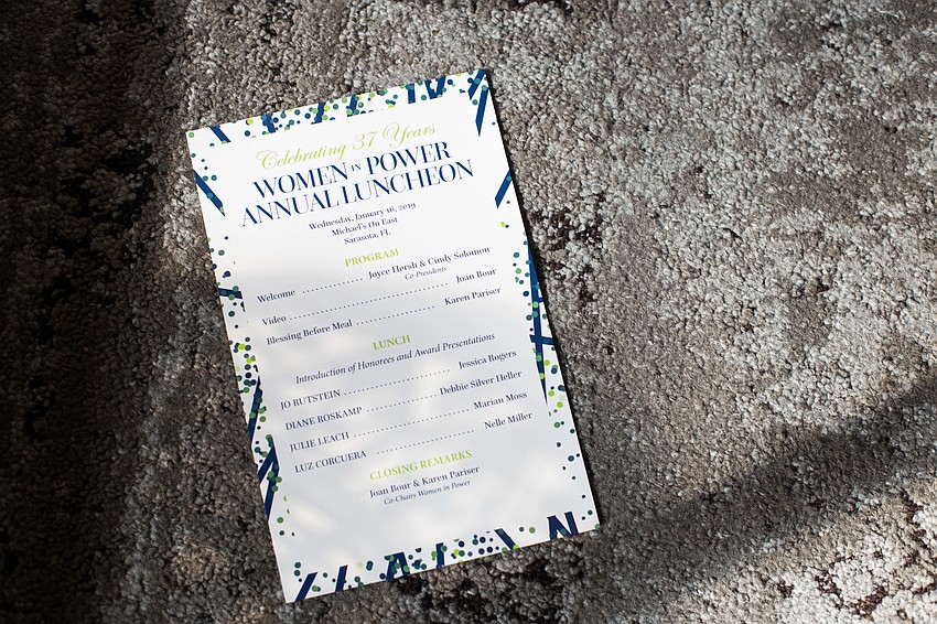 This was the 37th annual Women in Power Luncheon for NCJW.