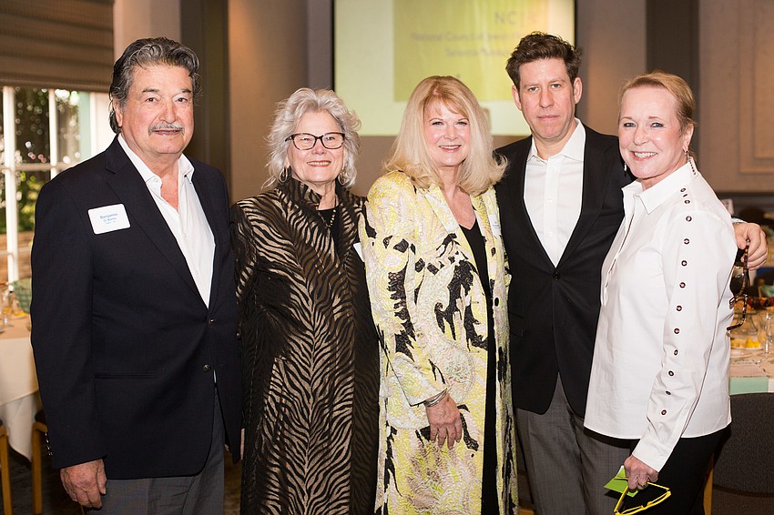 Benjamin and Frances Di Martino, Mike and Honoree Jo Rutstein and Maggie Hutter