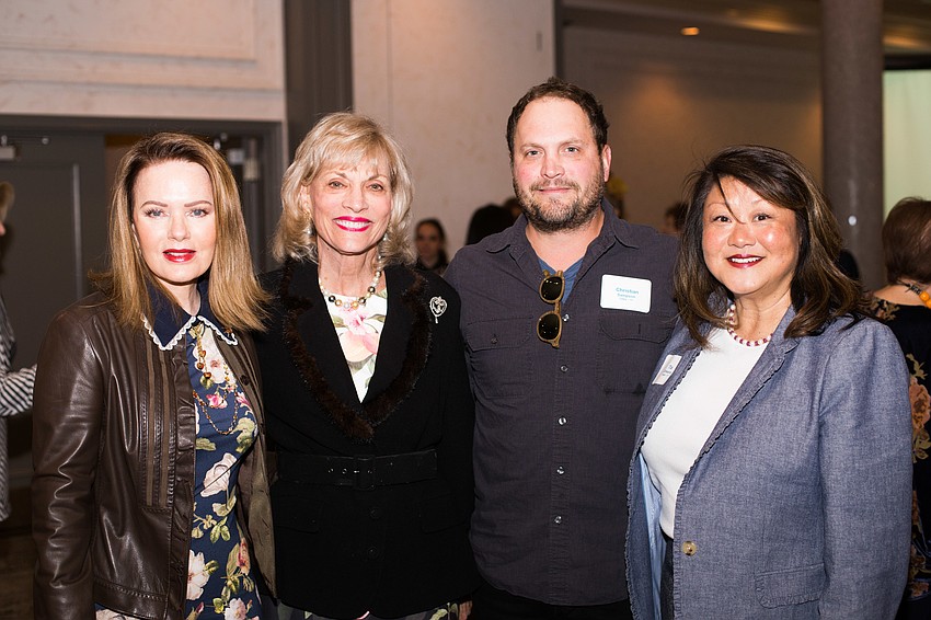 Rita Greenbaum, Honoree Diane Roskamp, Christian Sampson and Tia Cirksena
